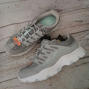 Avia Women's Elevate Athletic Shoes Gray And Mint Green Size 9 1/2 W